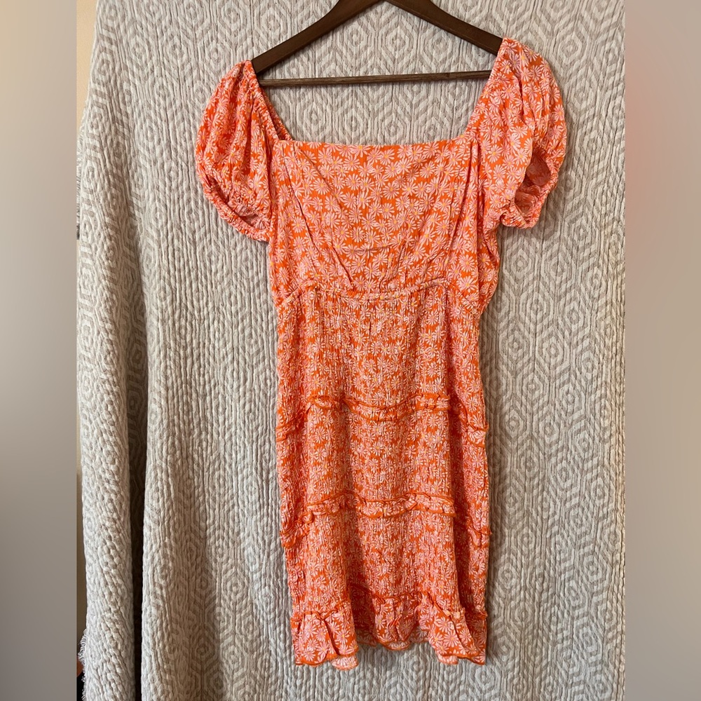 Floral summer dress🧡
